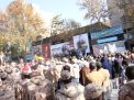 گزارش تصویری مراسم اجتماع سراسری حمایت از مردم مقتدر و کودکان مظلوم غزه 